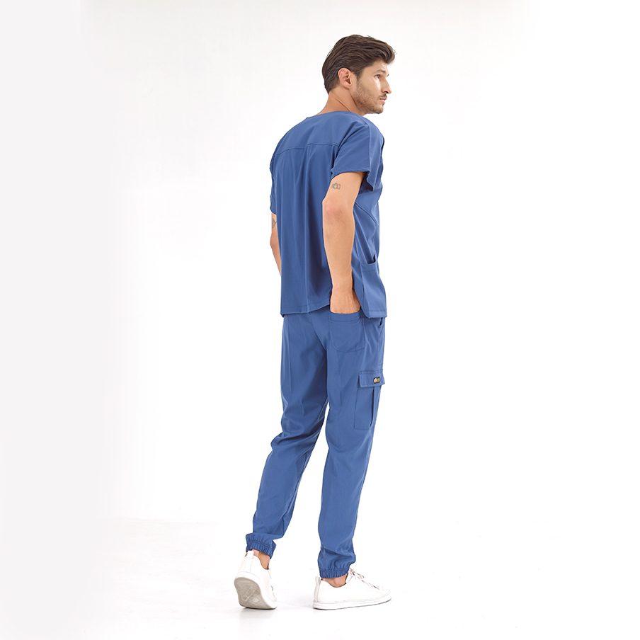 Костюм мужской Basic Lux Lycra Серо синий (Petrol mavisi) XS